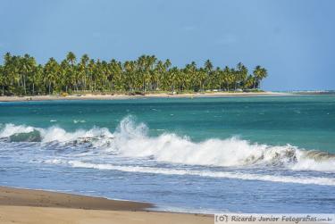 Foto da Praia de Guaxuma, em Maceió, AL – Crédito da Foto: © Ricardo Junior Fotografias.com.br