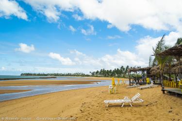 Foto da Praia de Tabuba, em Barra de Santo Antonio, AL – Crédito da Foto: © RicardoJuniorFotografias.com.br