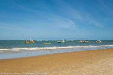 Foto da Praia dos Coqueiros, em Trancoso, BA – Crédito da Foto: © Ricardo Junior Fotografias.com.br