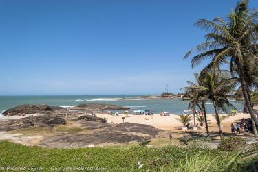 Foto da Praia dos namorados, em Guarapari, ES – Crédito da Foto: © Ricardo Junior Fotografias.com.br