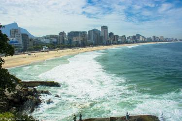 Foto da Praia Leblon, Rio de Janeiro, RJ – Crédito da Foto: © Ricardo Junior Fotografias.com.br