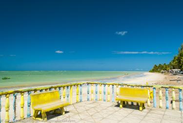 Foto da Praia Porto da Rua, em São Miguel dos Milagres, AL – Crédito da Foto: © Ricardo Junior Fotografias.com.br