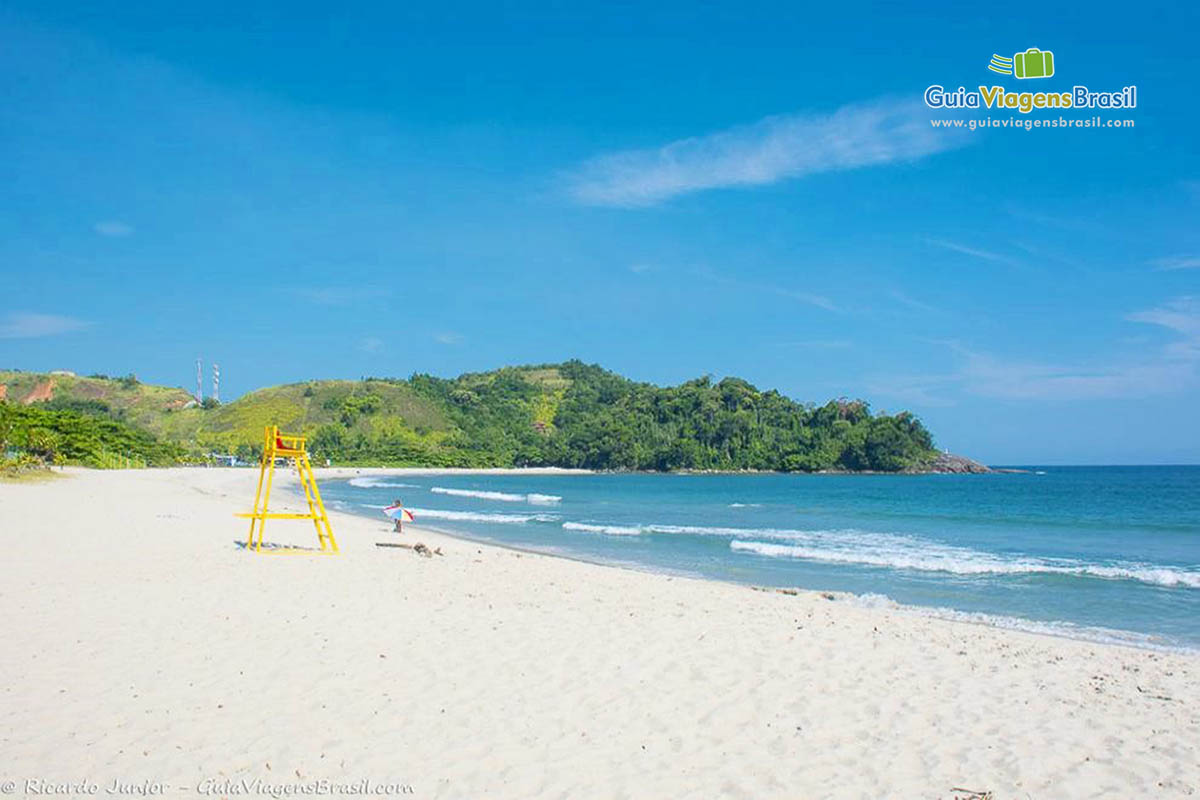 Imagem da linda Praia Barra do Una.