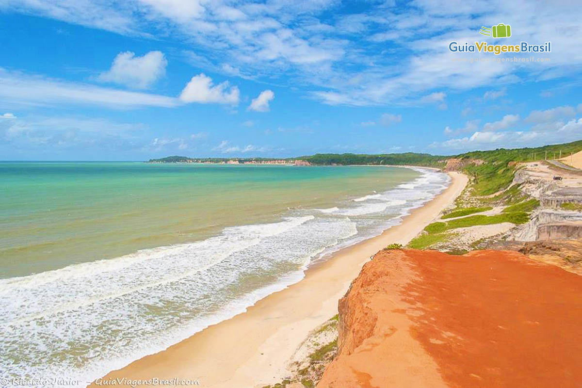 Imagem da maravilhosa Praia Cacimbinhas.