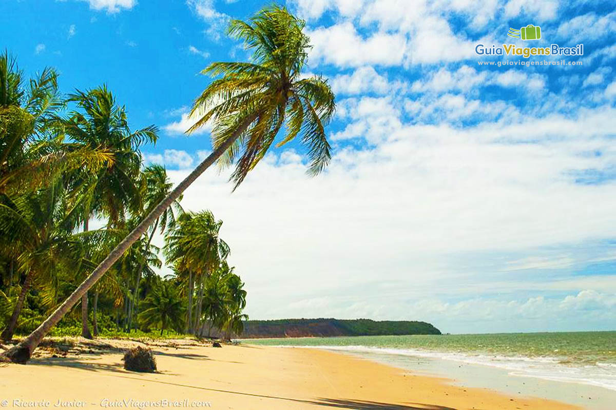 Imagem da charmosa Praia Carro Quebrado.