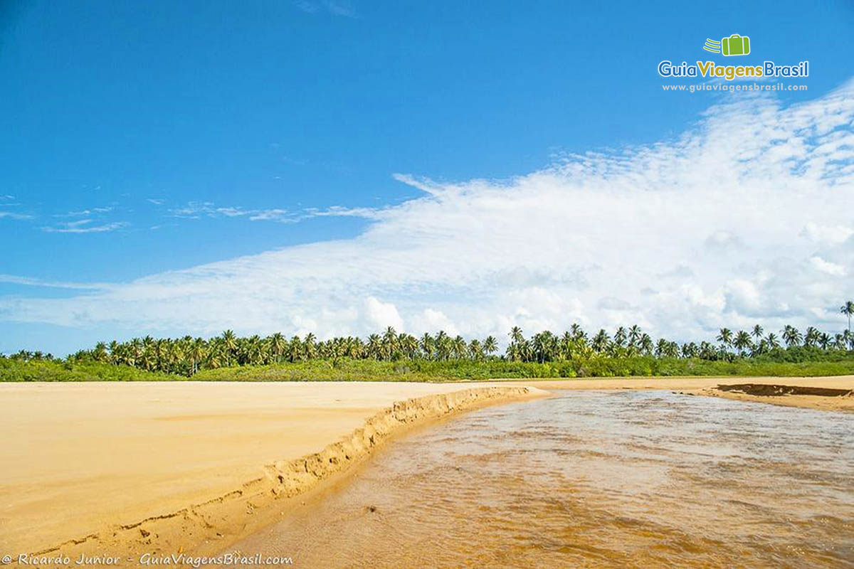 Imagem das maravilhas da Praia Guaiu.