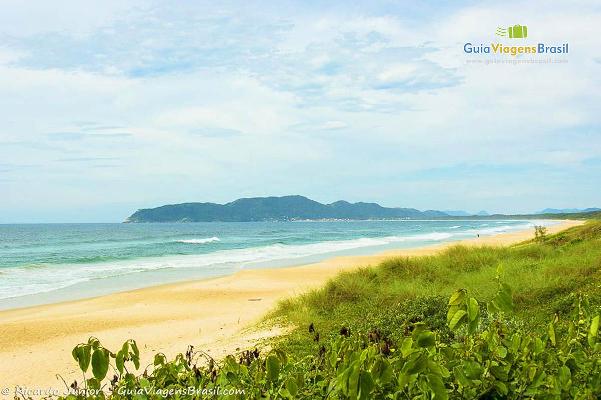 Imagem da Praia de Moçambique.