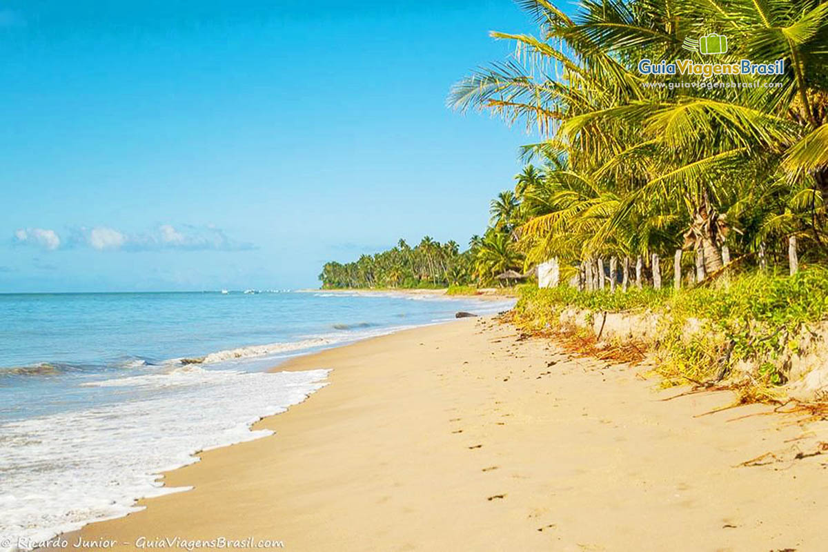 Imagem das belezas naturais da Praia Ponta do Mangue