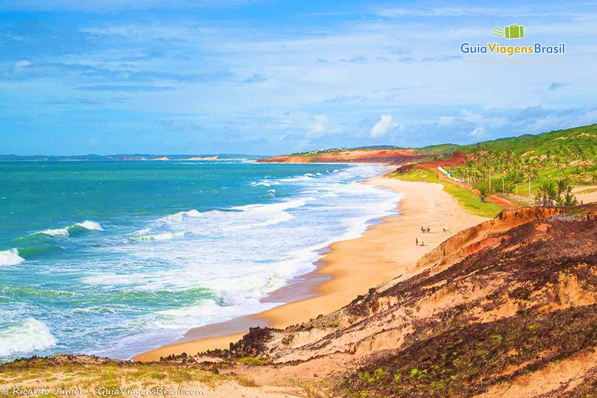 Imagem da maravilhosa Praia de Simbauma.