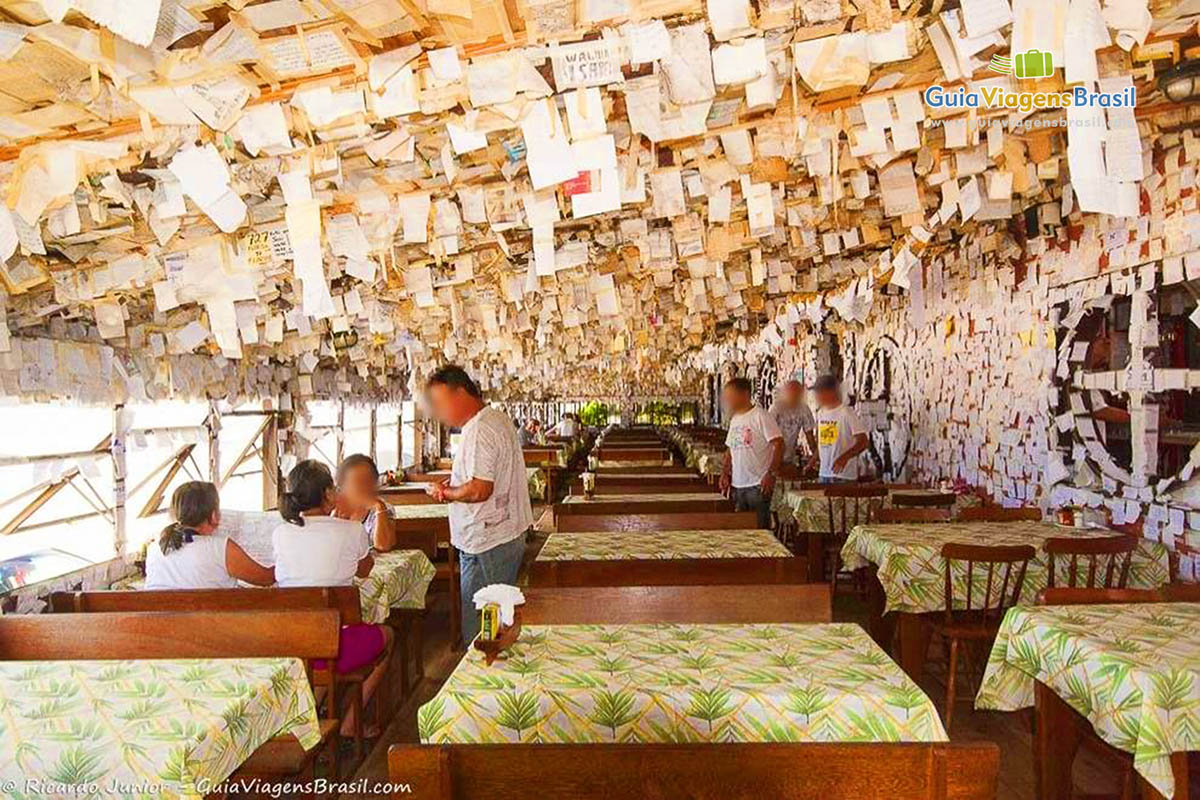 Imagem do badalado restaurante da Praia Pantano do Sul.