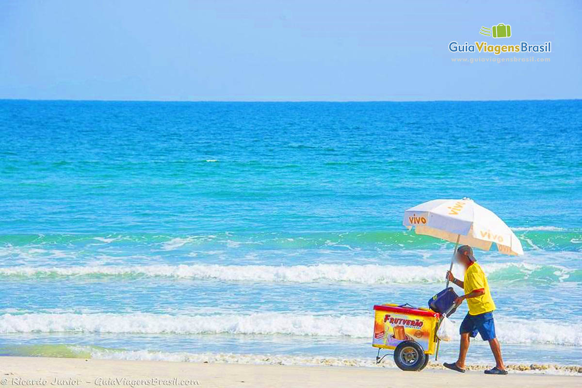 Imagem das maravilhas da Praia Juquehy.