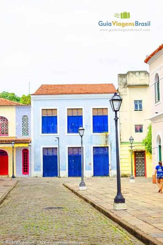 Imagem de vielas no lindo centro.